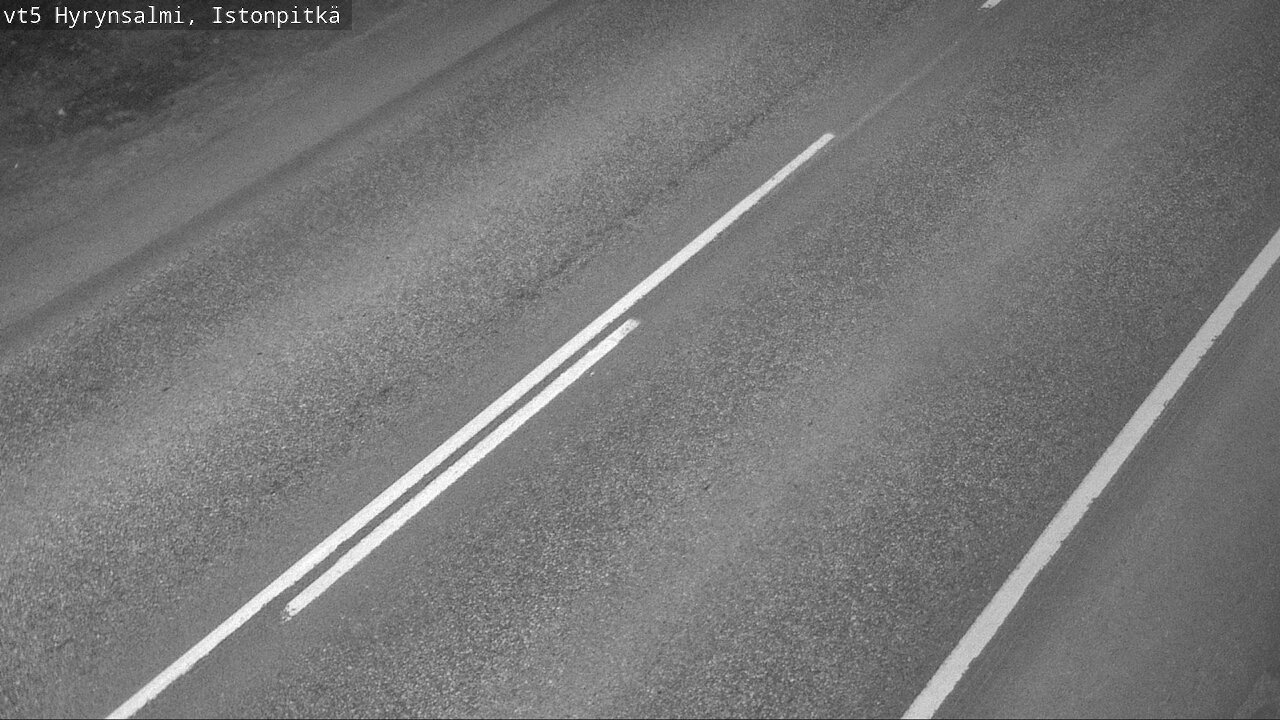 Weather Camera Image Road 5 Hyrynsalmi, Istonpitkä, Hyrynsalmi, Kainuu