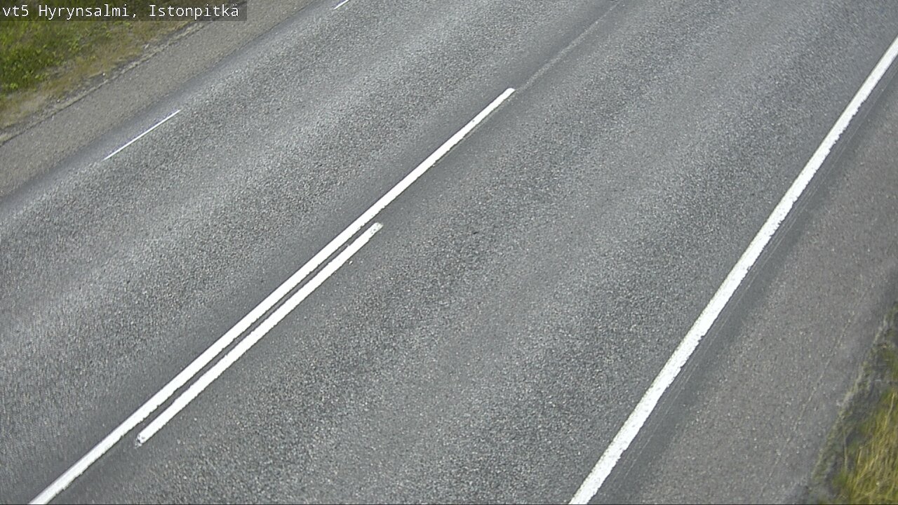 Weather Camera Image Road 5 Hyrynsalmi, Istonpitkä, Hyrynsalmi, Kainuu