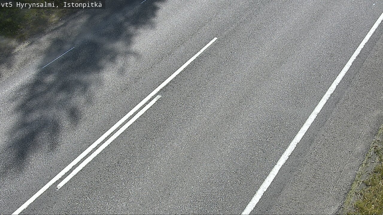 Weather Camera Image Road 5 Hyrynsalmi, Istonpitkä, Hyrynsalmi, Kainuu