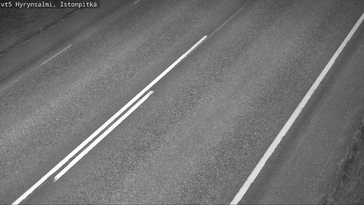 Weather Camera Image Road 5 Hyrynsalmi, Istonpitkä, Hyrynsalmi, Kainuu