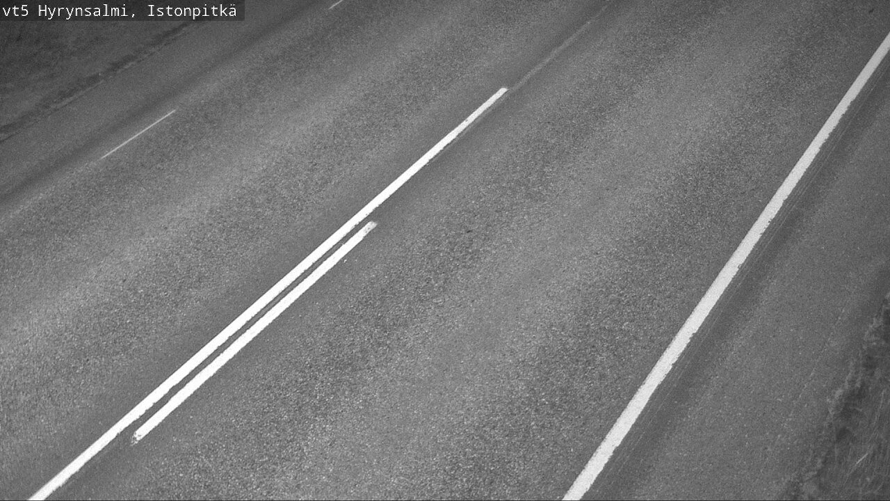 Weather Camera Image Road 5 Hyrynsalmi, Istonpitkä, Hyrynsalmi, Kainuu