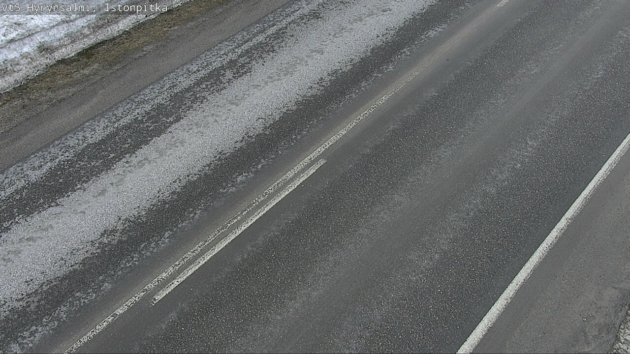 Weather Camera Image Road 5 Hyrynsalmi, Istonpitkä, Hyrynsalmi, Kainuu