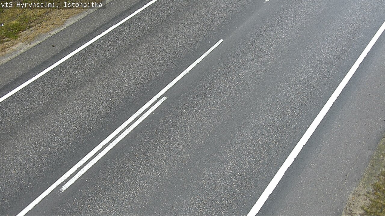 Weather Camera Image Väg 5 Hyrynsalmi, Istonpitkä, Hyrynsalmi, Kainuu