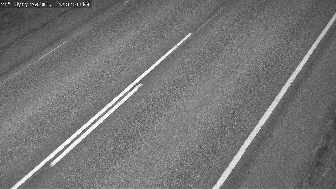 Weather Camera Image Road 5 Hyrynsalmi, Istonpitkä, Hyrynsalmi, Kainuu