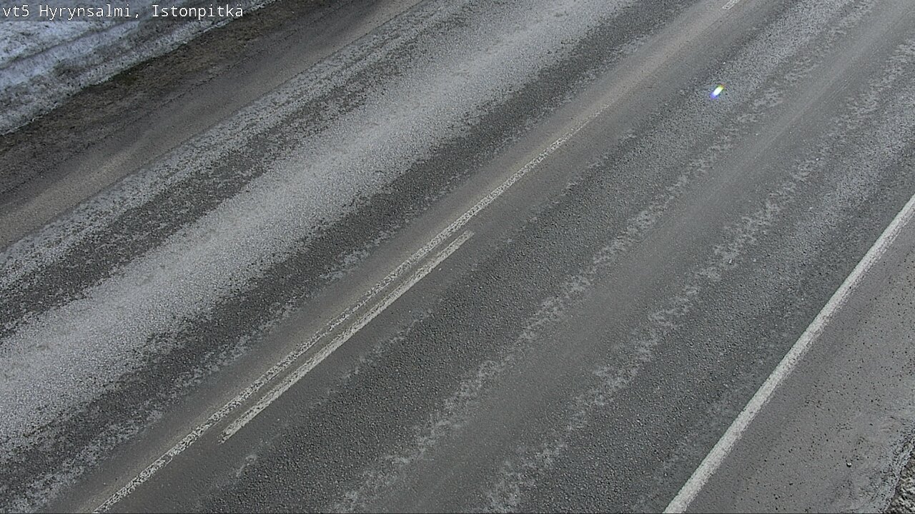Weather Camera Image Road 5 Hyrynsalmi, Istonpitkä, Hyrynsalmi, Kainuu