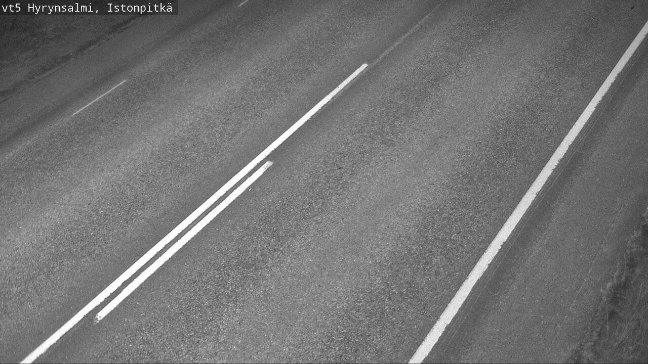 Weather Camera Image Road 5 Hyrynsalmi, Istonpitkä, Hyrynsalmi, Kainuu