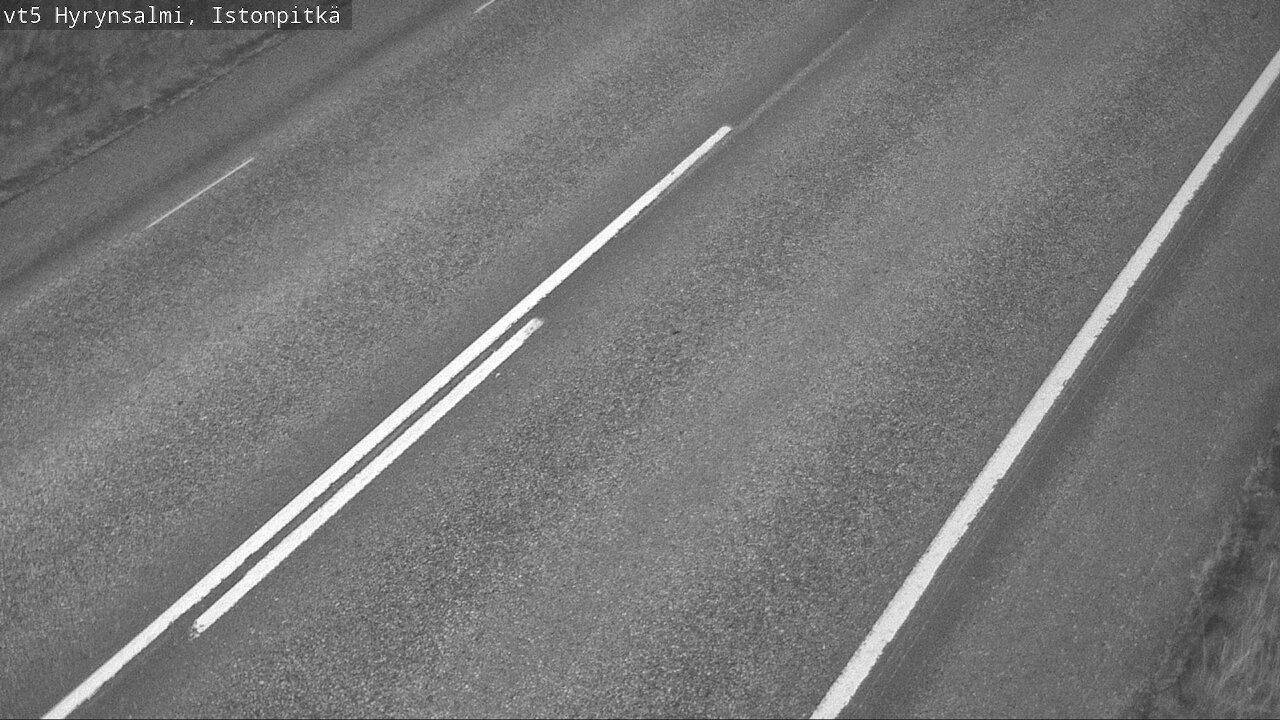 Weather Camera Image Road 5 Hyrynsalmi, Istonpitkä, Hyrynsalmi, Kainuu