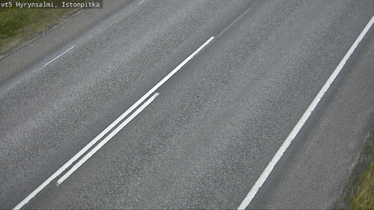 Weather Camera Image Road 5 Hyrynsalmi, Istonpitkä, Hyrynsalmi, Kainuu