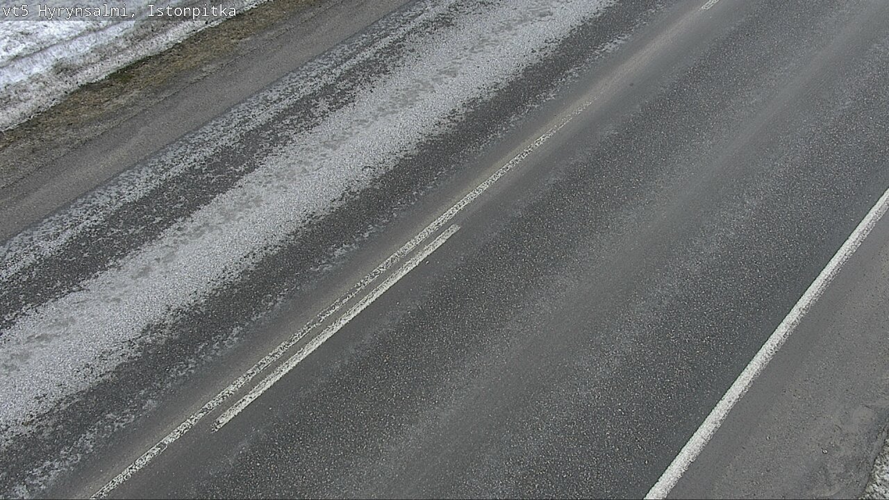Weather Camera Image Road 5 Hyrynsalmi, Istonpitkä, Hyrynsalmi, Kainuu