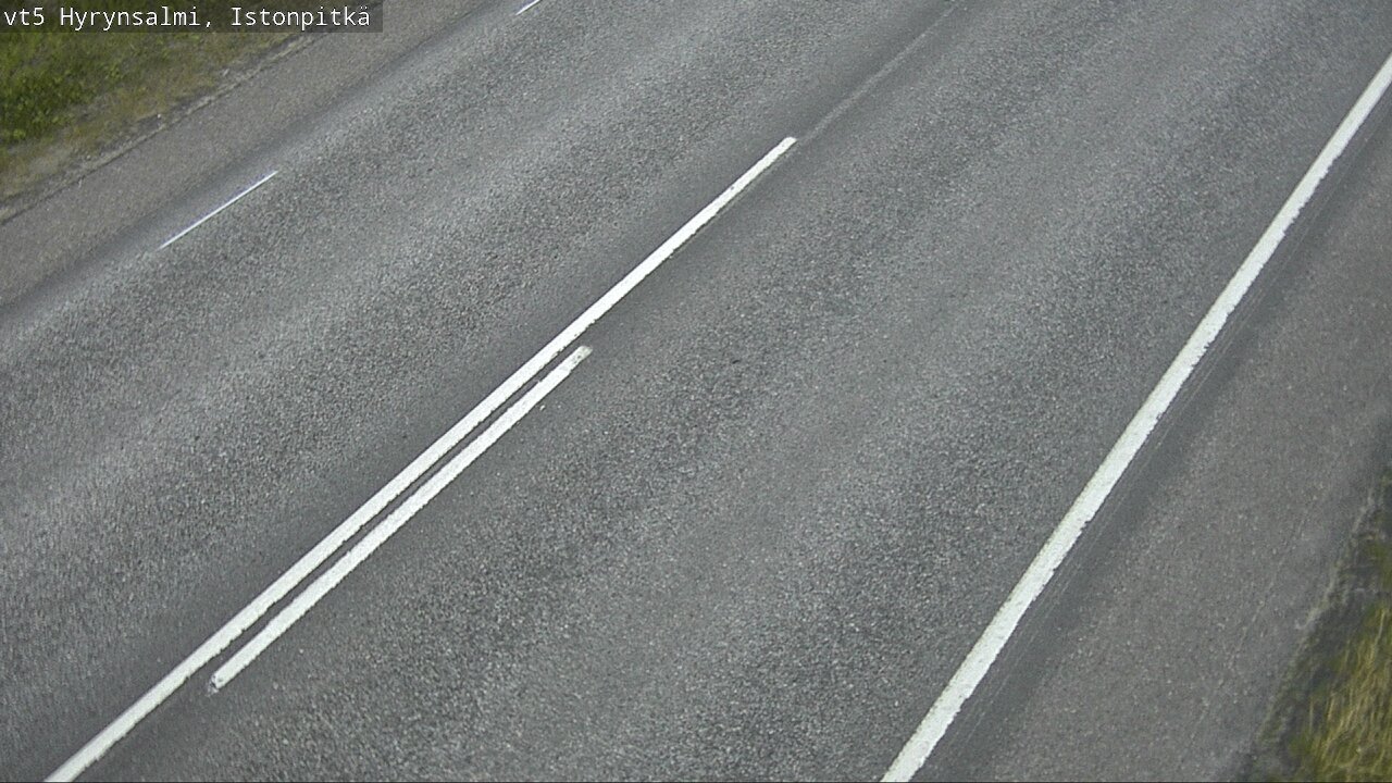 Weather Camera Image Road 5 Hyrynsalmi, Istonpitkä, Hyrynsalmi, Kainuu