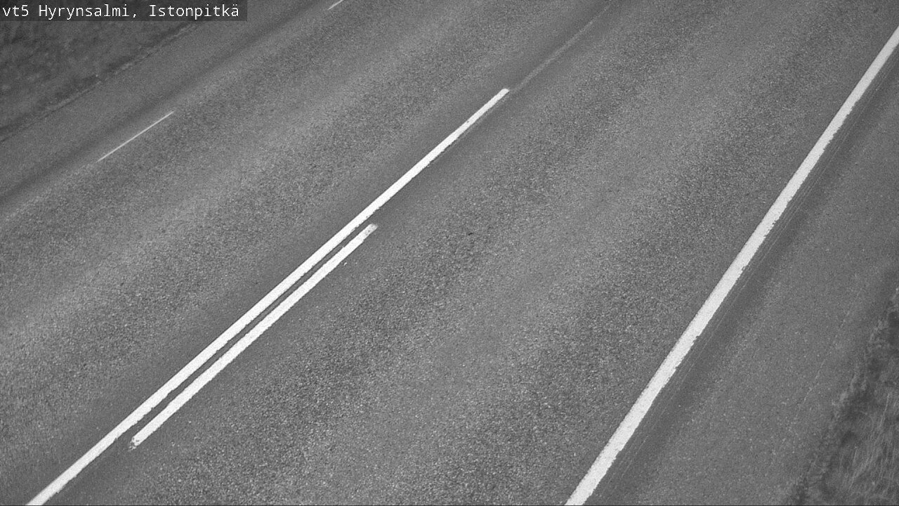 Weather Camera Image Road 5 Hyrynsalmi, Istonpitkä, Hyrynsalmi, Kainuu