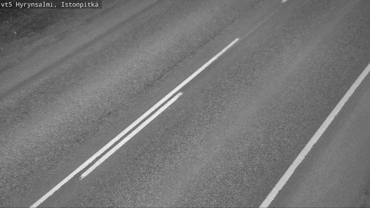 Weather Camera Image Road 5 Hyrynsalmi, Istonpitkä, Hyrynsalmi, Kainuu
