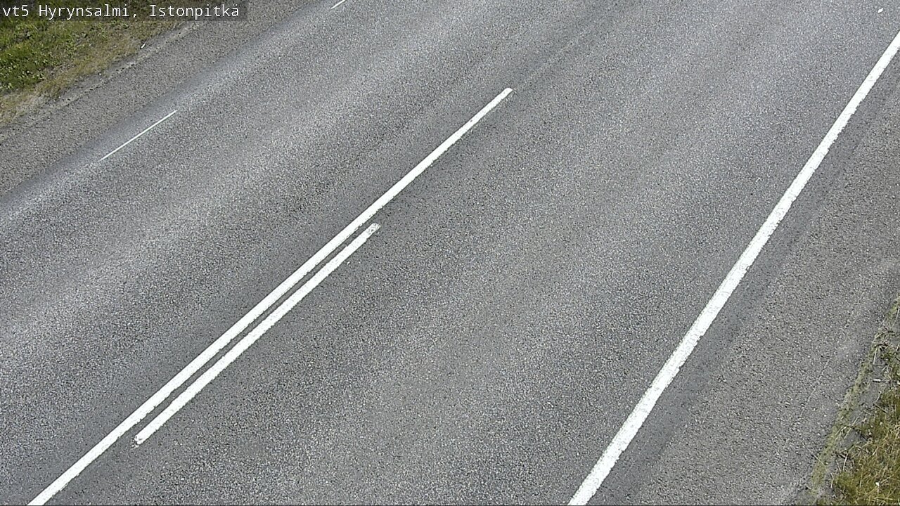 Weather Camera Image Road 5 Hyrynsalmi, Istonpitkä, Hyrynsalmi, Kainuu