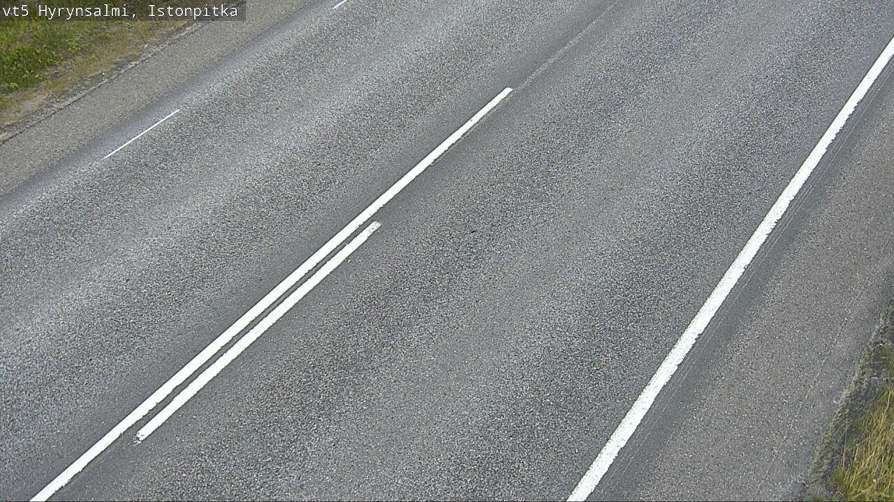 Weather Camera Image Road 5 Hyrynsalmi, Istonpitkä, Hyrynsalmi, Kainuu