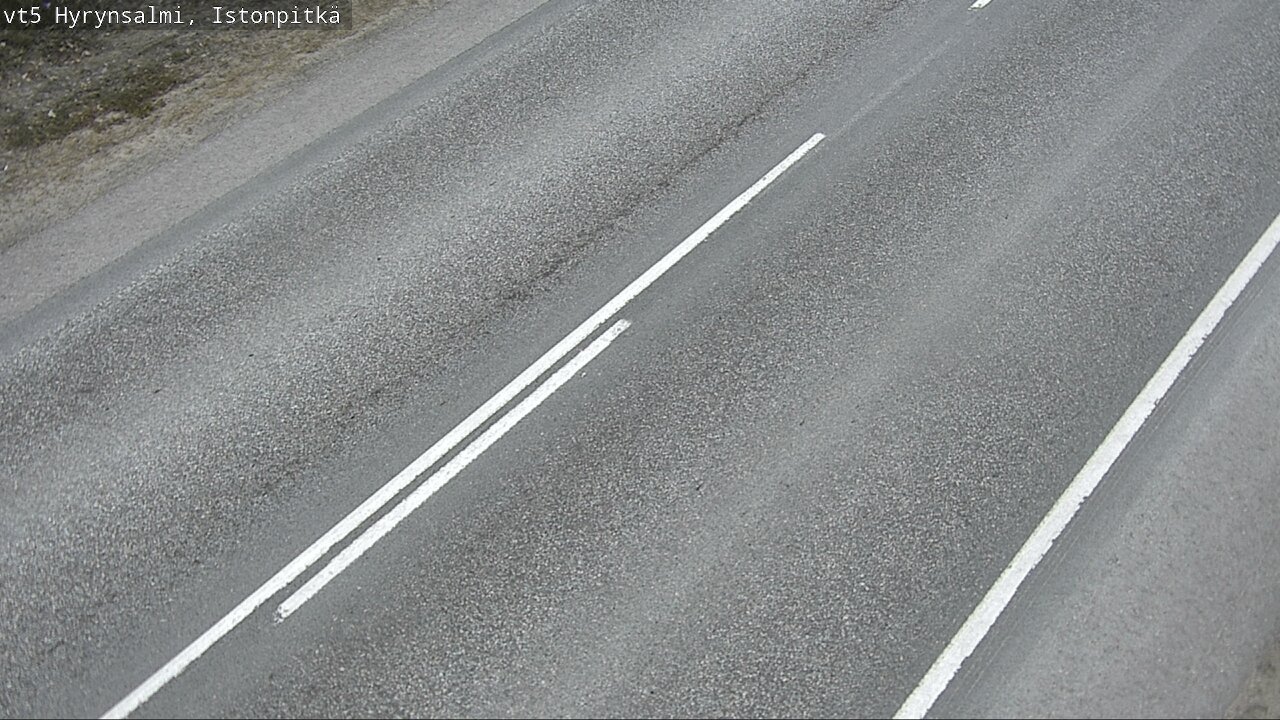 Weather Camera Image Road 5 Hyrynsalmi, Istonpitkä, Hyrynsalmi, Kainuu