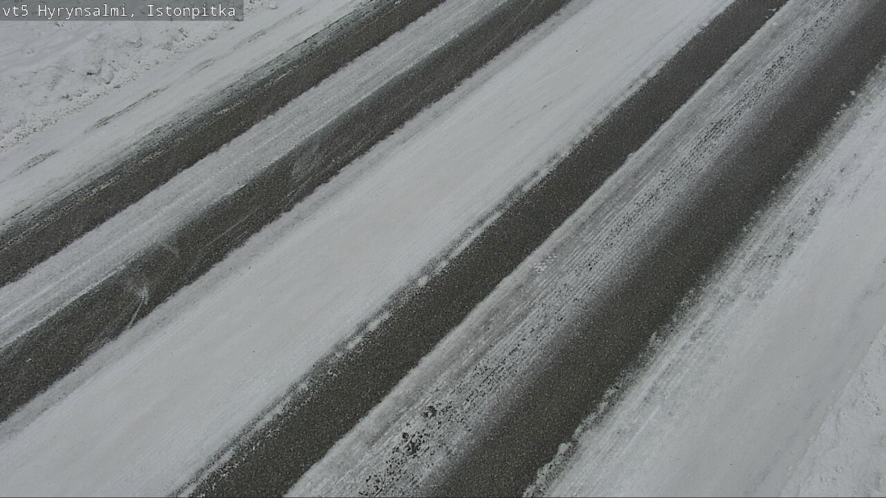 Weather Camera Image Road 5 Hyrynsalmi, Istonpitkä, Hyrynsalmi, Kainuu