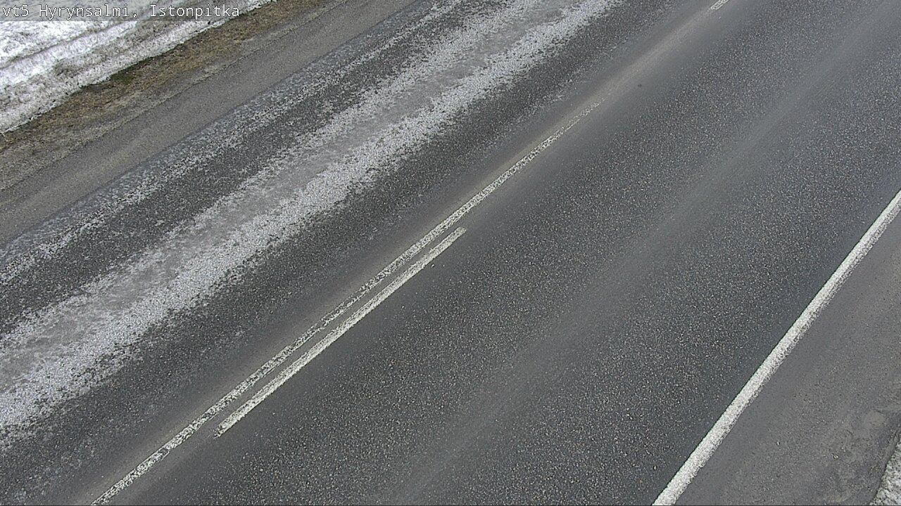 Weather Camera Image Road 5 Hyrynsalmi, Istonpitkä, Hyrynsalmi, Kainuu