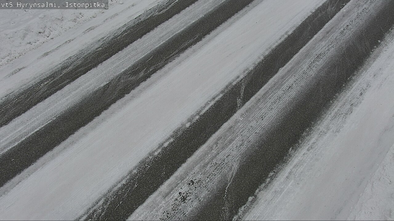 Weather Camera Image Road 5 Hyrynsalmi, Istonpitkä, Hyrynsalmi, Kainuu