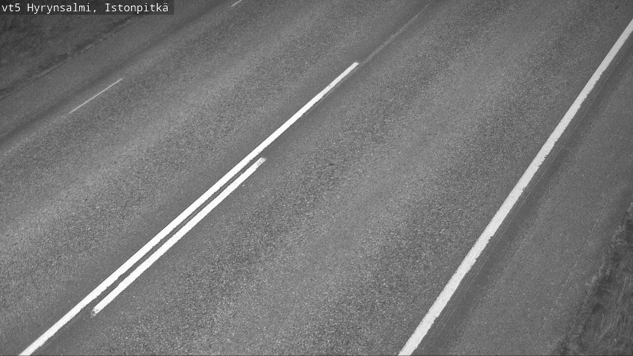Weather Camera Image Road 5 Hyrynsalmi, Istonpitkä, Hyrynsalmi, Kainuu