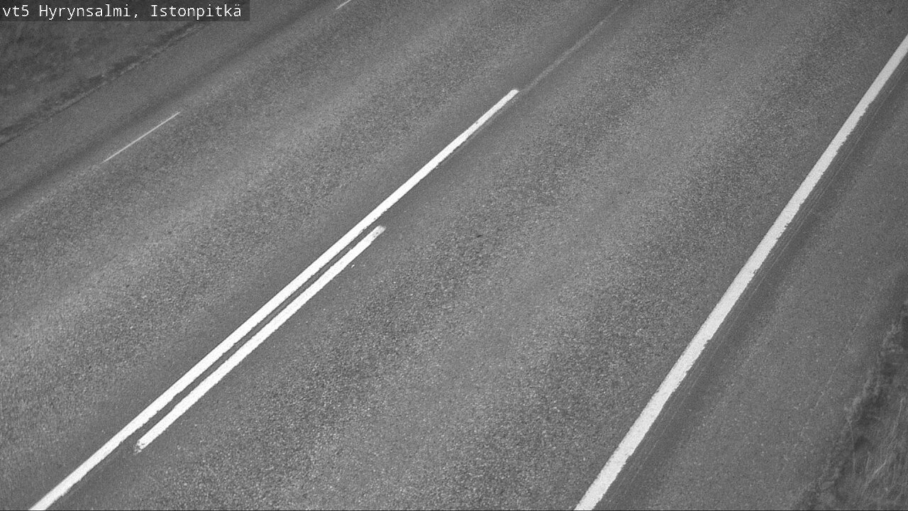 Weather Camera Image Road 5 Hyrynsalmi, Istonpitkä, Hyrynsalmi, Kainuu