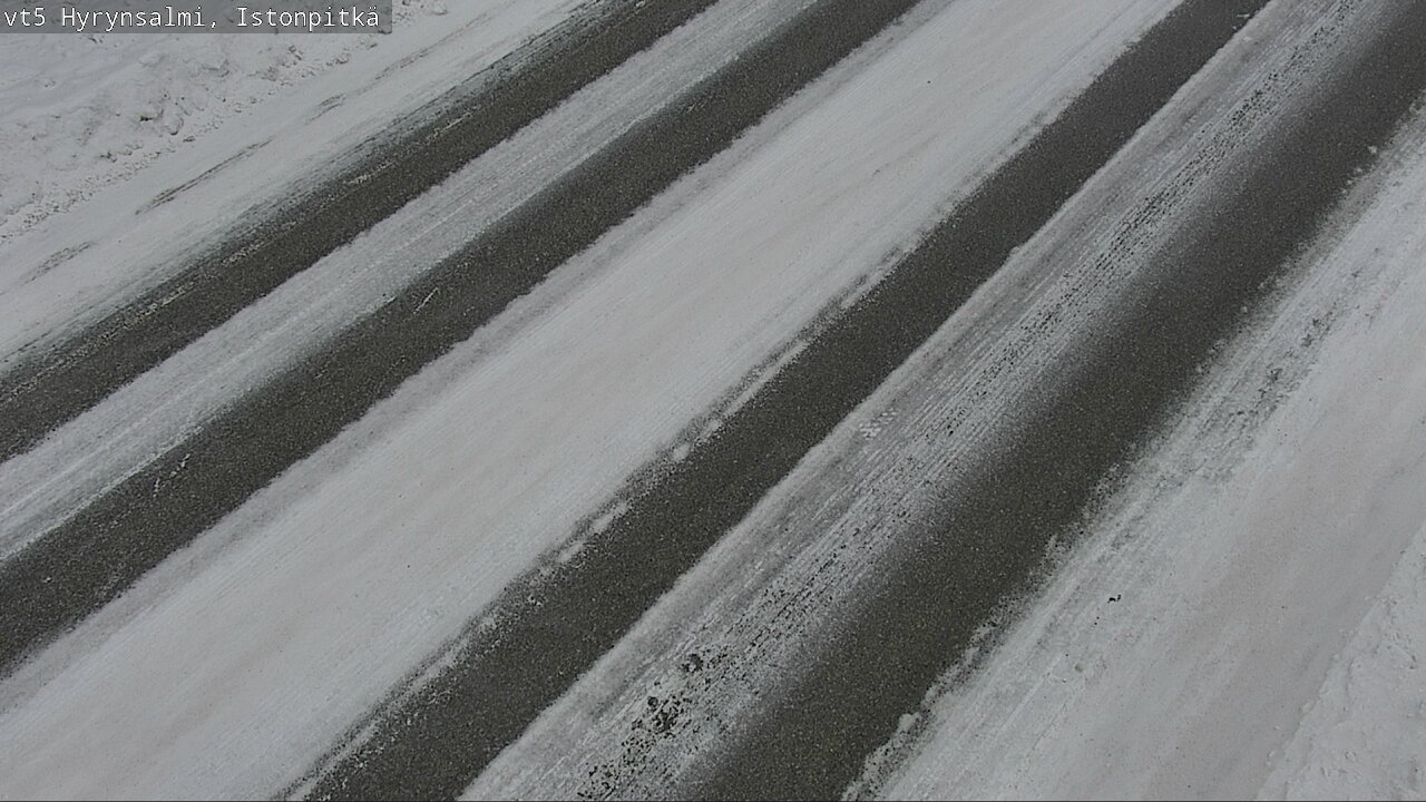Weather Camera Image Road 5 Hyrynsalmi, Istonpitkä, Hyrynsalmi, Kainuu