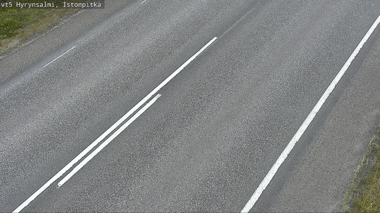 Weather Camera Image Road 5 Hyrynsalmi, Istonpitkä, Hyrynsalmi, Kainuu