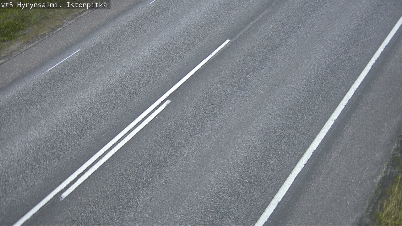 Weather Camera Image Road 5 Hyrynsalmi, Istonpitkä, Hyrynsalmi, Kainuu
