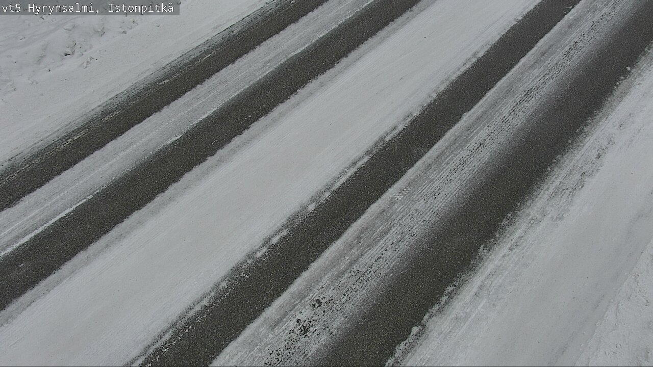 Weather Camera Image Road 5 Hyrynsalmi, Istonpitkä, Hyrynsalmi, Kainuu