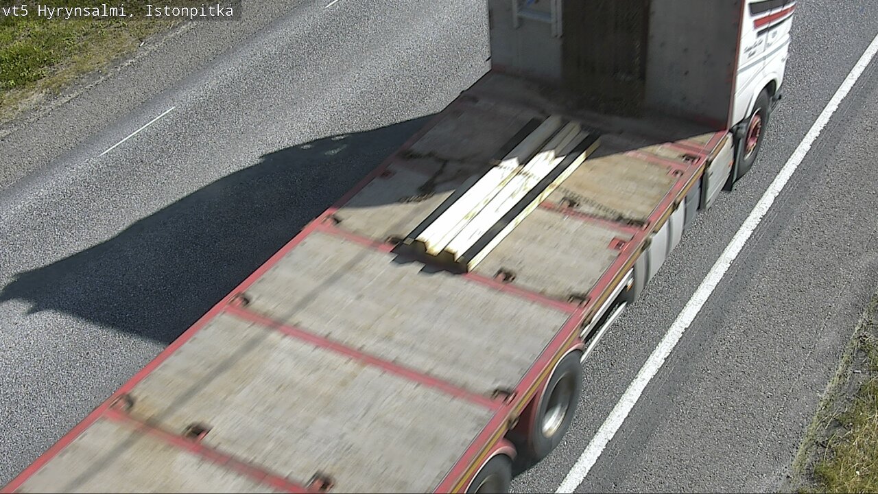 Weather Camera Image Road 5 Hyrynsalmi, Istonpitkä, Hyrynsalmi, Kainuu