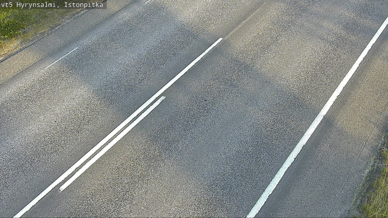 Weather Camera Image Road 5 Hyrynsalmi, Istonpitkä, Hyrynsalmi, Kainuu