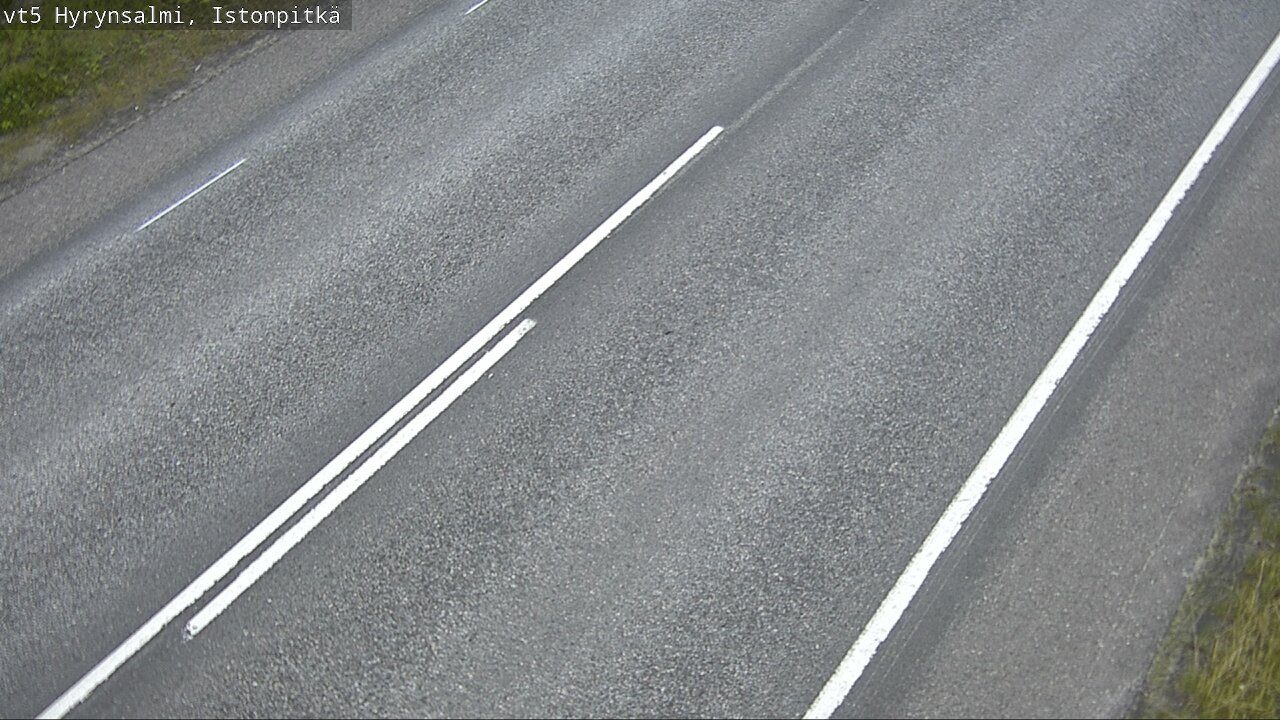Weather Camera Image Road 5 Hyrynsalmi, Istonpitkä, Hyrynsalmi, Kainuu