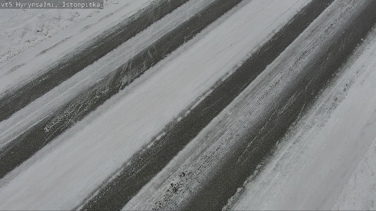 Weather Camera Image Road 5 Hyrynsalmi, Istonpitkä, Hyrynsalmi, Kainuu