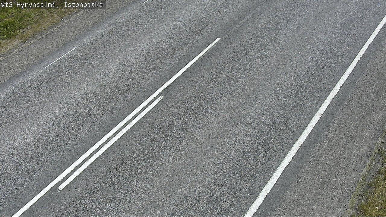 Weather Camera Image Road 5 Hyrynsalmi, Istonpitkä, Hyrynsalmi, Kainuu
