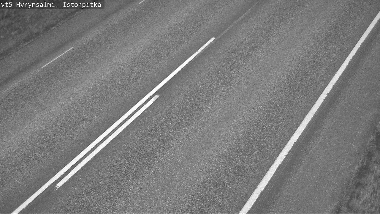 Weather Camera Image Road 5 Hyrynsalmi, Istonpitkä, Hyrynsalmi, Kainuu
