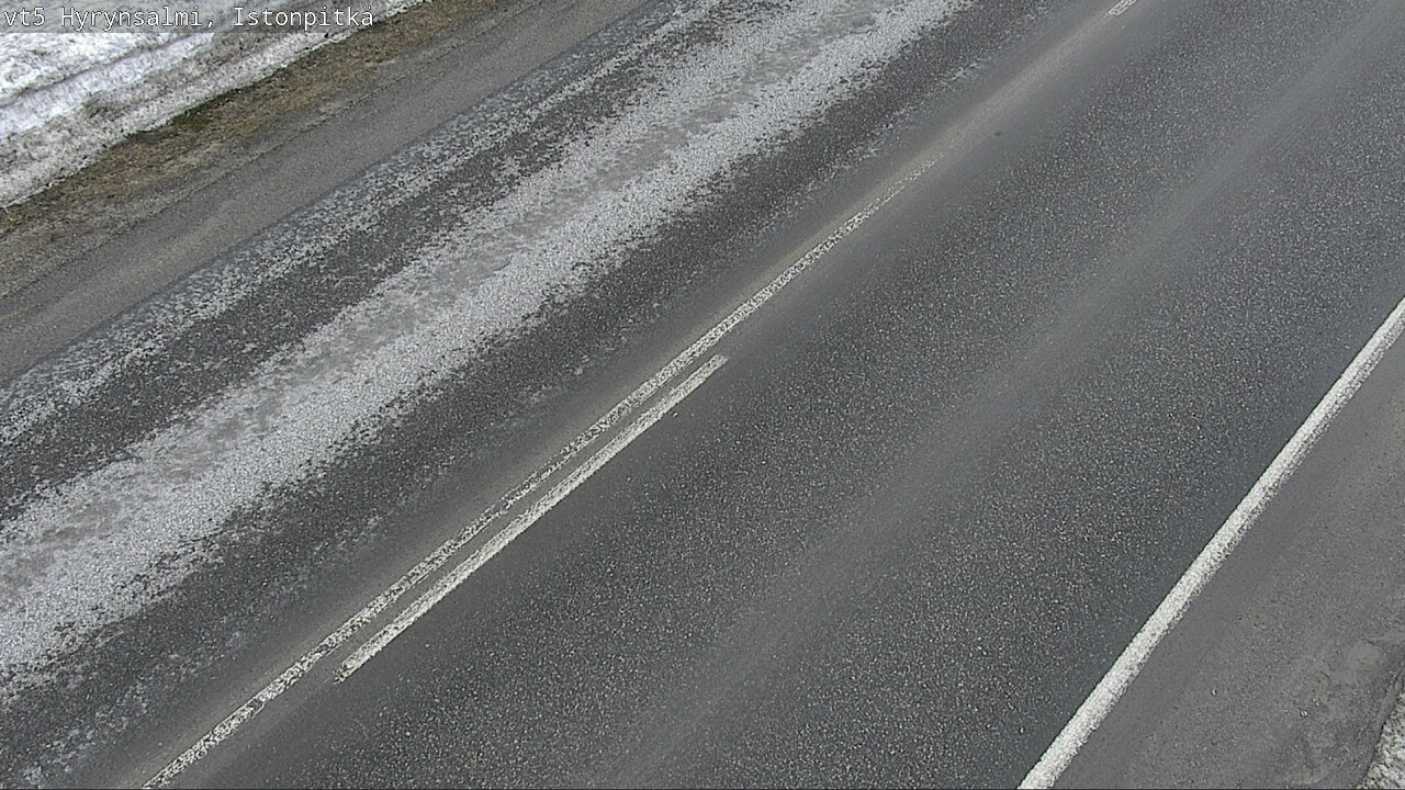 Weather Camera Image Road 5 Hyrynsalmi, Istonpitkä, Hyrynsalmi, Kainuu