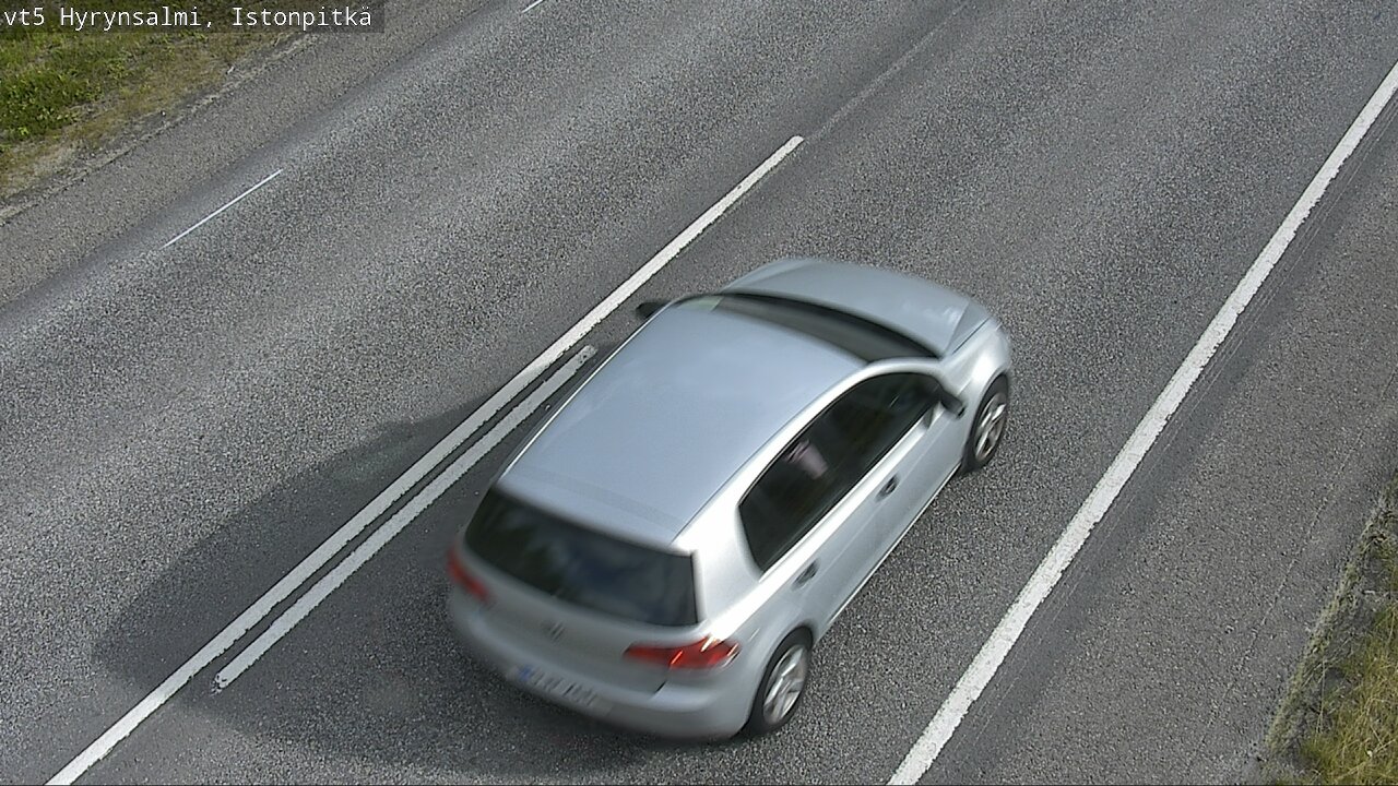 Weather Camera Image Road 5 Hyrynsalmi, Istonpitkä, Hyrynsalmi, Kainuu
