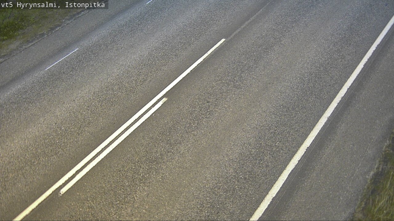 Weather Camera Image Road 5 Hyrynsalmi, Istonpitkä, Hyrynsalmi, Kainuu