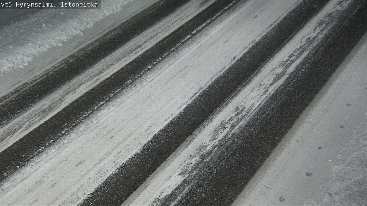 Weather Camera Image Väg 5 Hyrynsalmi, Istonpitkä, Hyrynsalmi, Kainuu