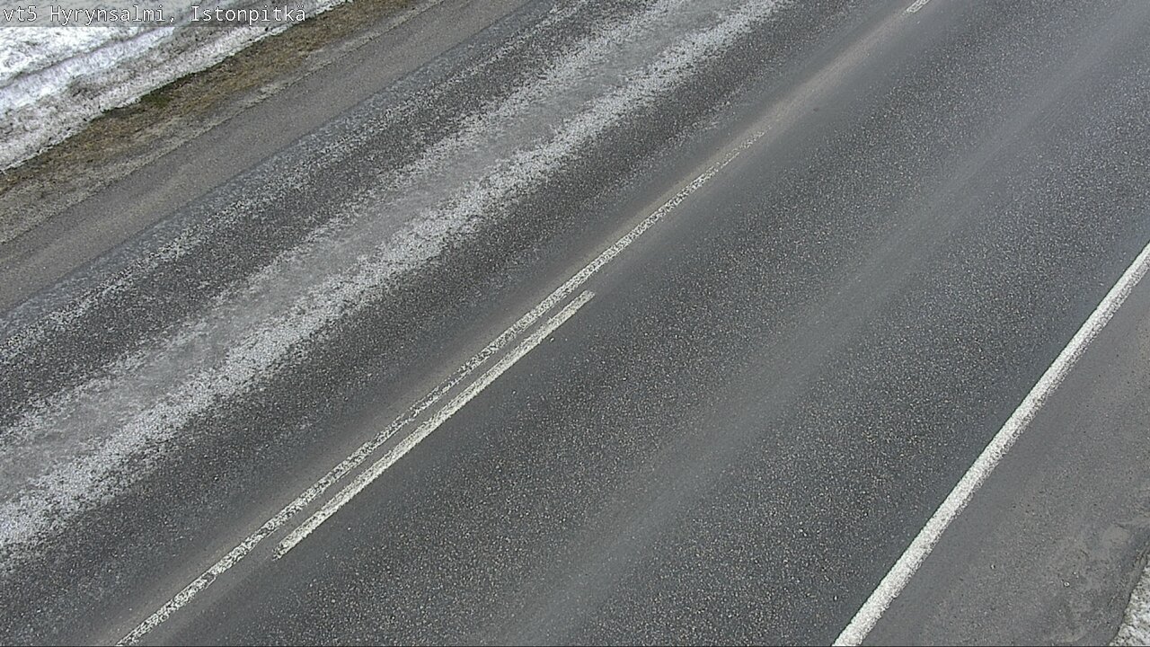 Weather Camera Image Road 5 Hyrynsalmi, Istonpitkä, Hyrynsalmi, Kainuu