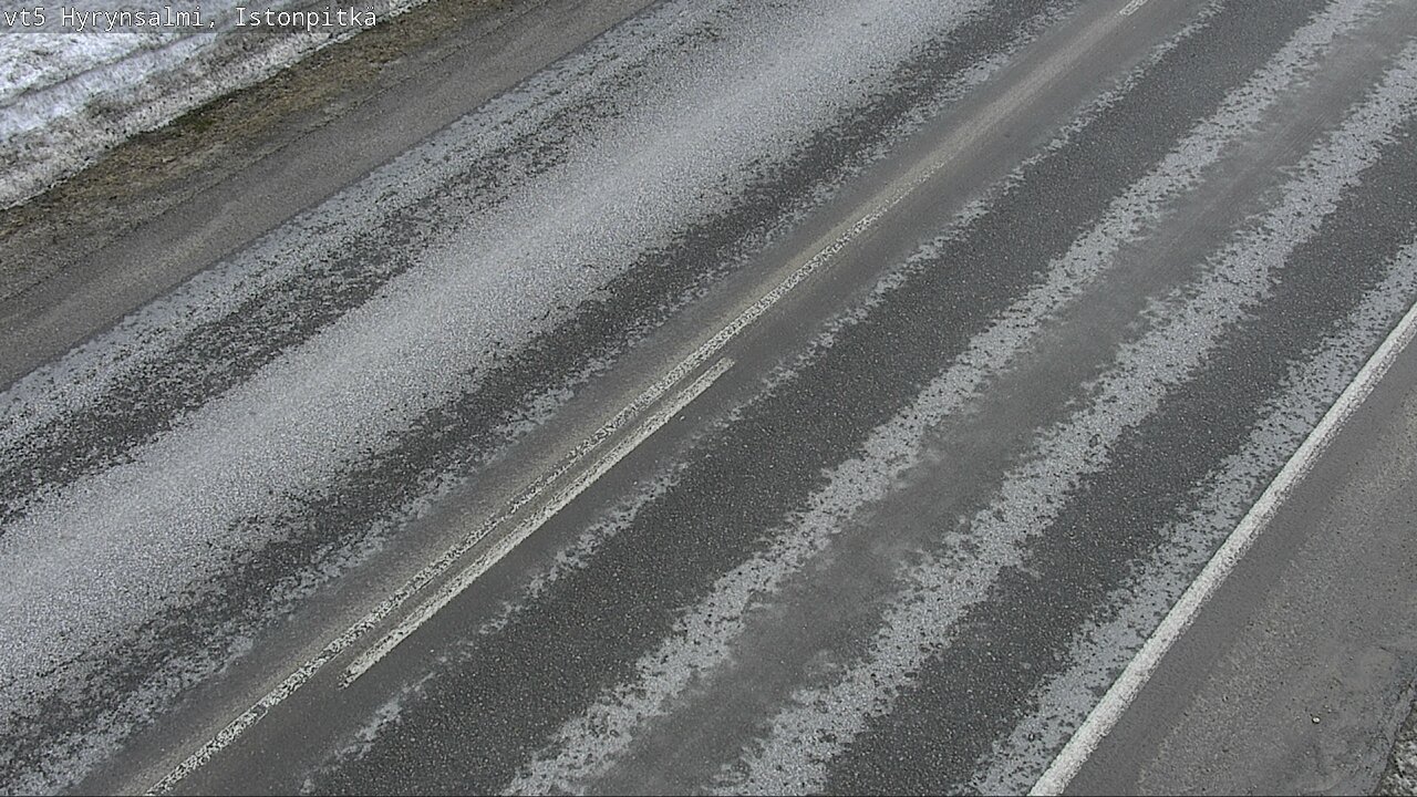 Weather Camera Image Road 5 Hyrynsalmi, Istonpitkä, Hyrynsalmi, Kainuu