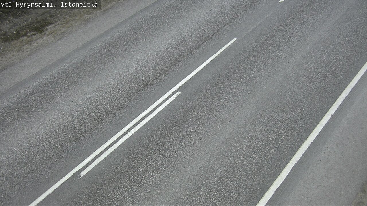 Weather Camera Image Road 5 Hyrynsalmi, Istonpitkä, Hyrynsalmi, Kainuu
