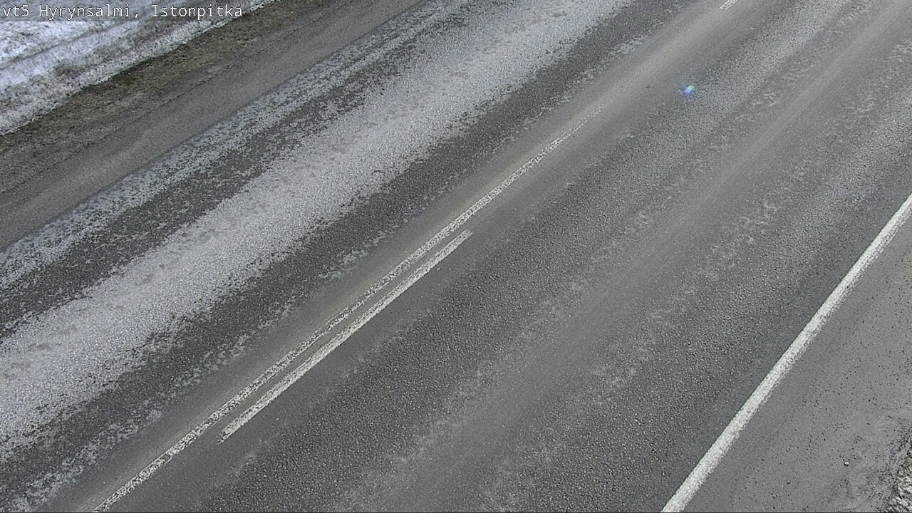 Weather Camera Image Road 5 Hyrynsalmi, Istonpitkä, Hyrynsalmi, Kainuu