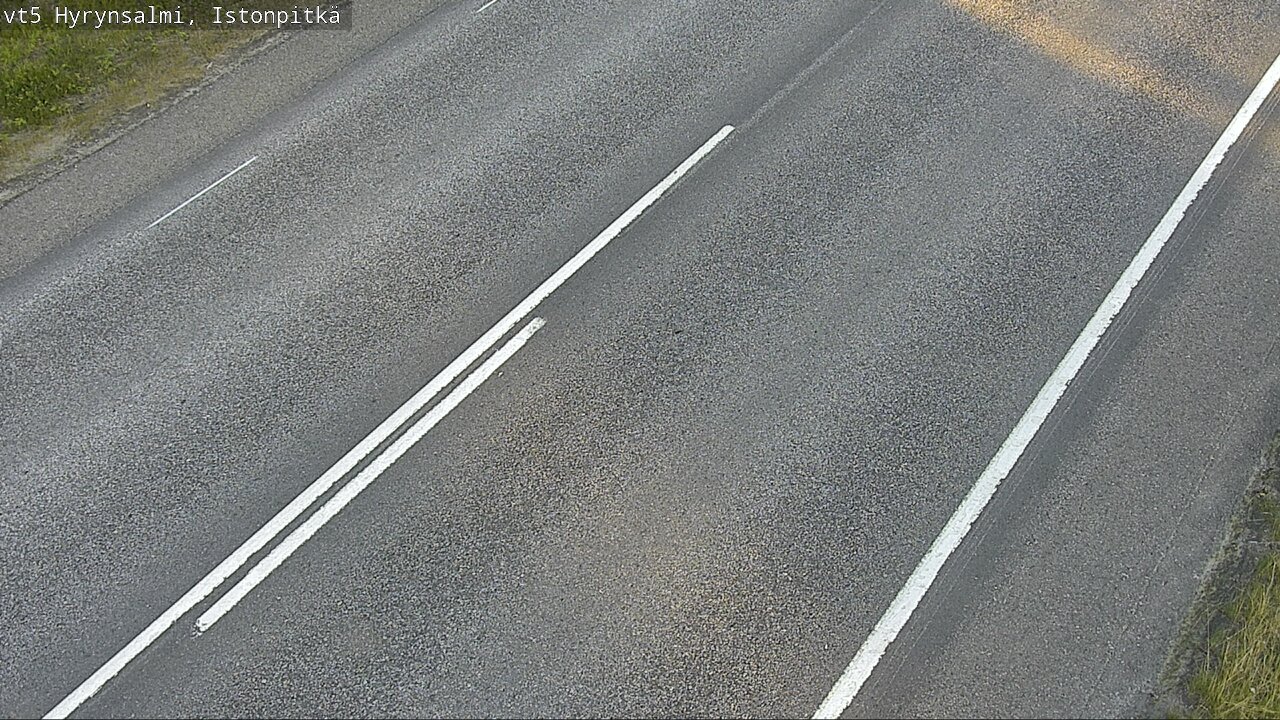 Weather Camera Image Road 5 Hyrynsalmi, Istonpitkä, Hyrynsalmi, Kainuu