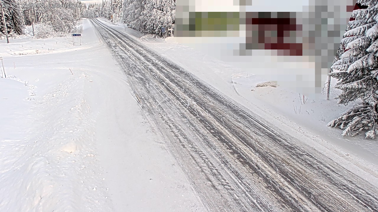 Kelikamerat Kuva Tie 75 Kuhmo, Lauvuskylä, Kuhmo, Kainuu