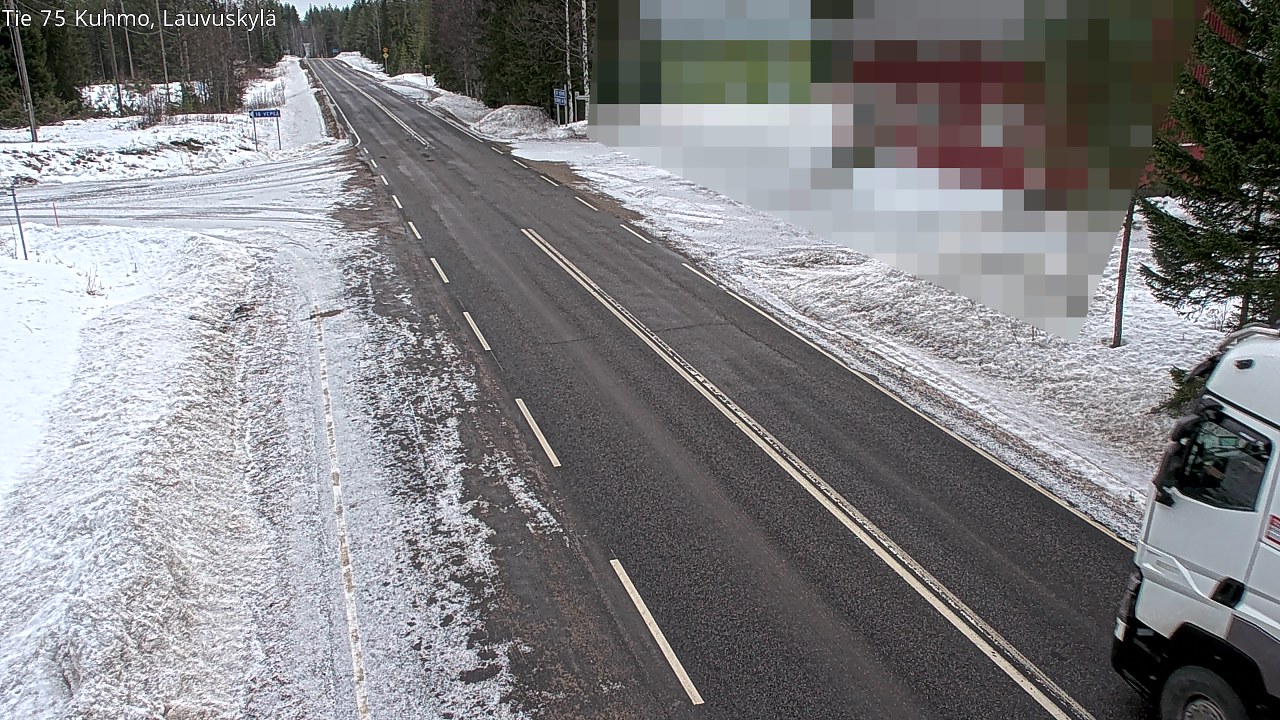 Kelikamerat Kuva Tie 75 Kuhmo, Lauvuskylä, Kuhmo, Kainuu