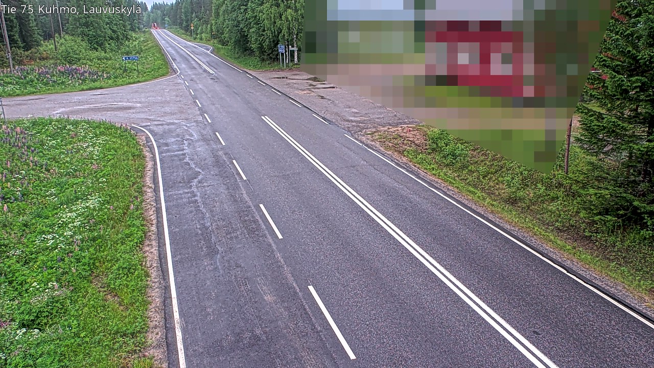Kelikamerat Kuva Tie 75 Kuhmo, Lauvuskylä, Kuhmo, Kainuu