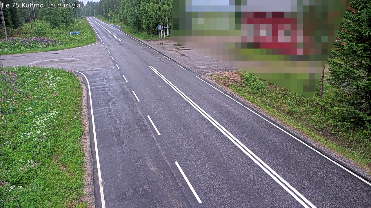 Kelikamerat Kuva Tie 75 Kuhmo, Lauvuskylä, Kuhmo, Kainuu