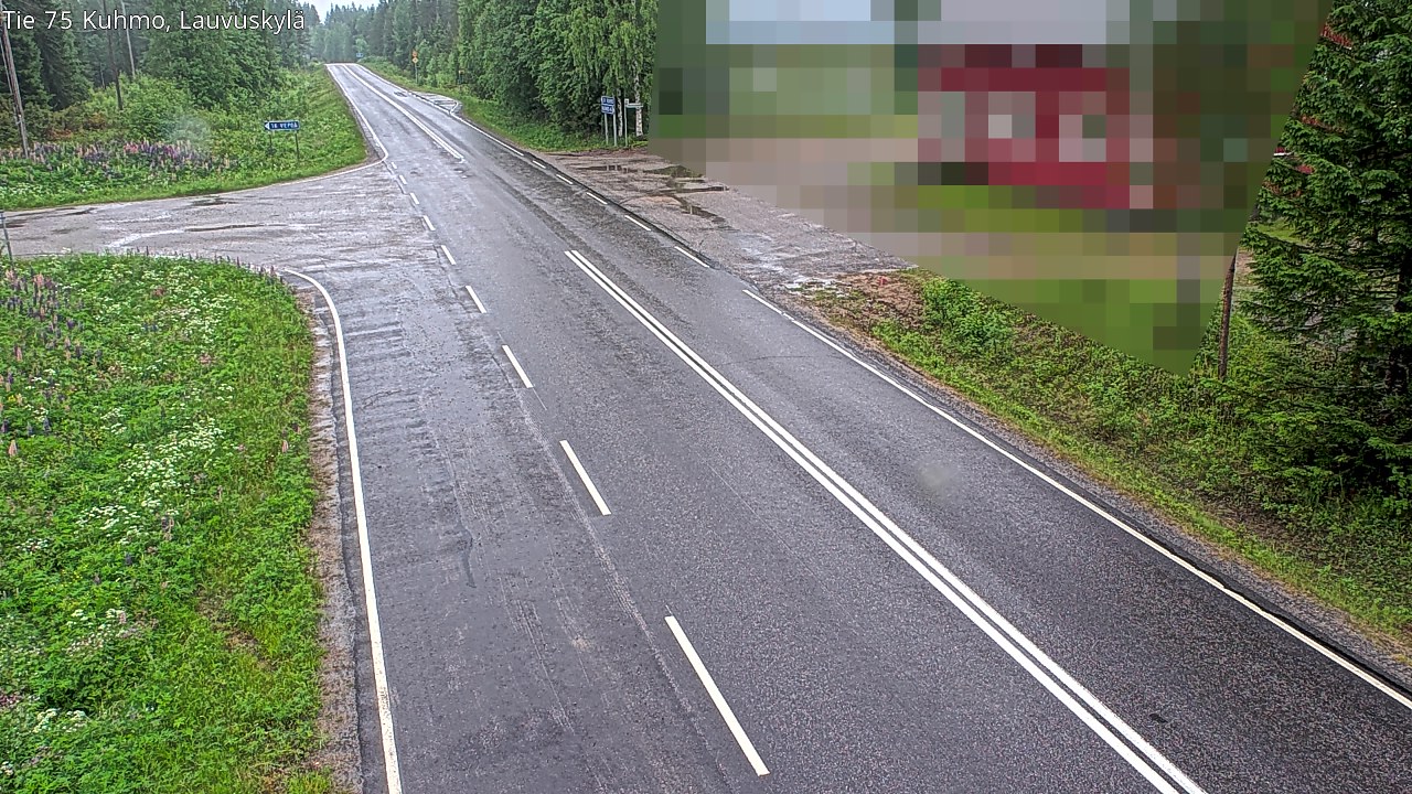 Kelikamerat Kuva Tie 75 Kuhmo, Lauvuskylä, Kuhmo, Kainuu