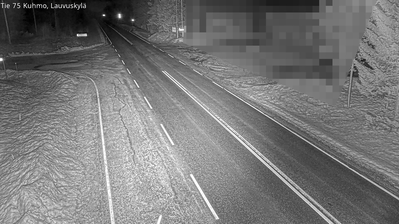 Kelikamerat Kuva Tie 75 Kuhmo, Lauvuskylä, Kuhmo, Kainuu