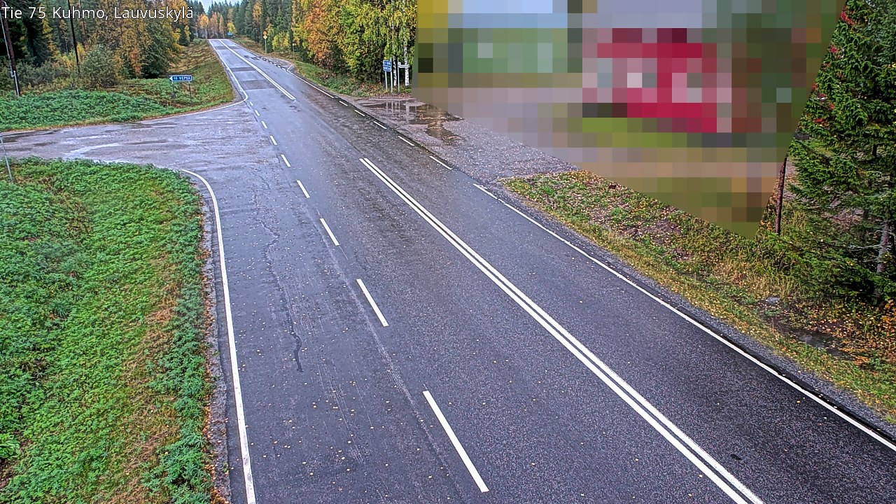 Kelikamerat Kuva Tie 75 Kuhmo, Lauvuskylä, Kuhmo, Kainuu
